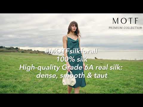 SHEIN | #MOTFsilkforall  | 100% silk | High-quality Grade 6A real silk: dense, smooth & taut