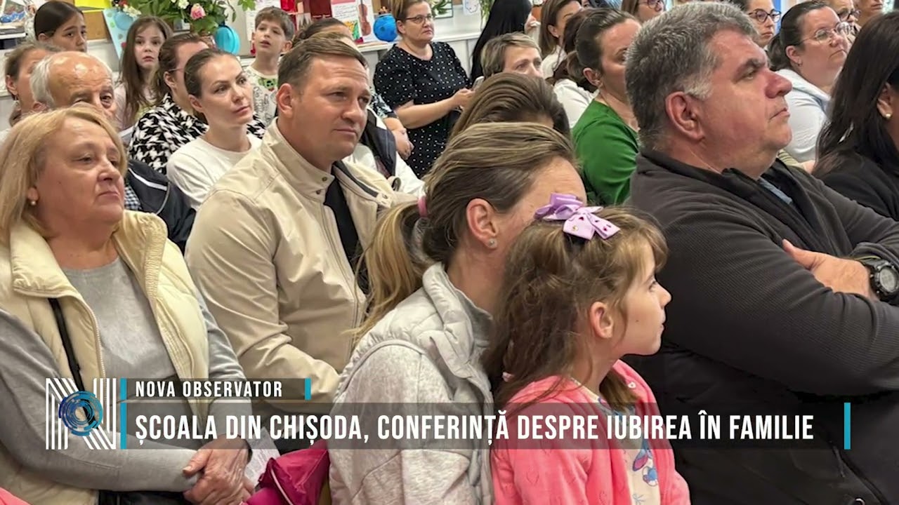 Școala din Chișoda, conferință despre iubirea în familie