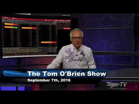 September 7th Daily Stock Market Recap by Tom O'Brien on TFNN   2016