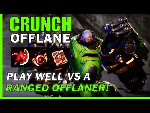 CRUNCH COMEBACK against a RANGED OFFLANER! - Predecessor Crunch Offlane Commentary Gameplay