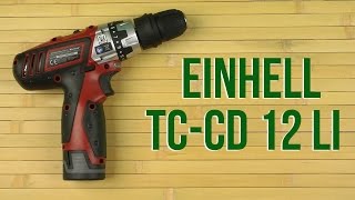 Einhell TC-CD 12 Li - відео 2