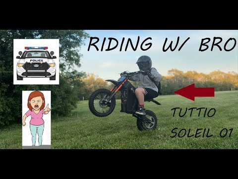 Riding w/ bro on my Tuttio Soleil 01!! COPS + KARENS!!!!