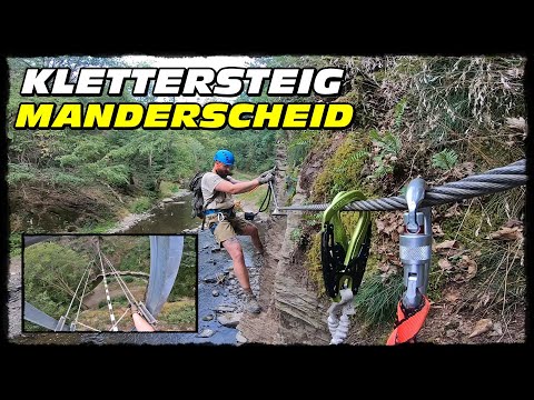Bester Klettersteig Nördlich Der Alpen! - Burgen Klettersteig Manderscheid - Etappe 3 (D)