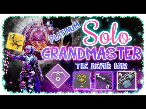 Solo 1350 Ordeal Grandmaster Nightfall Hunter - The Devil's Lair - Destiny 2 - Commentary