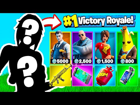 LA RANDOM SKIN CHALLENGE CON IL NUOVO PASS BATTAGLIA! - FORTNITE