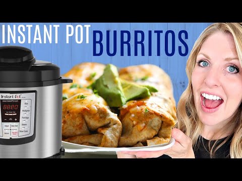 EASY Instant Pot Beef Chile Burritos Recipe - Perfect for Beginners!