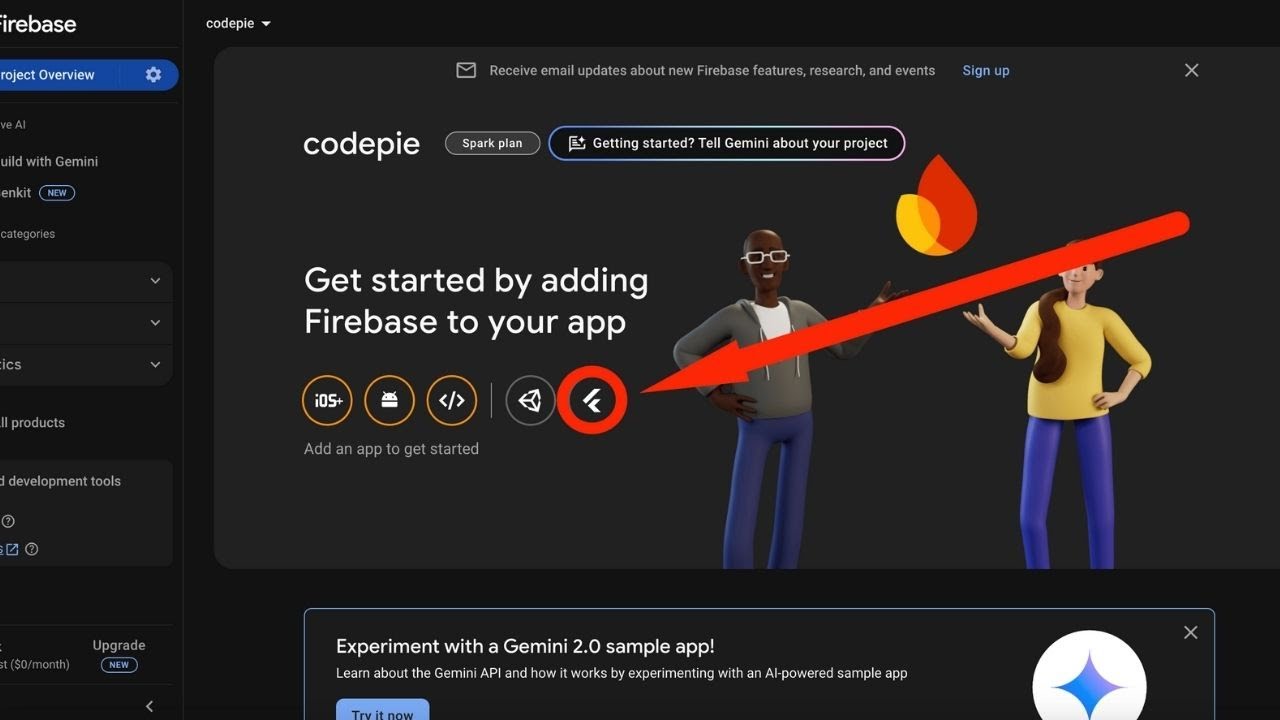 Flutter Firebase CLI Tutorial: Connect Firebase in 1 Minutes using CLI