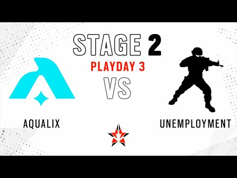 Aqualix vs Unemployment // NA Challenger League - Stage 2 - Playday 3
