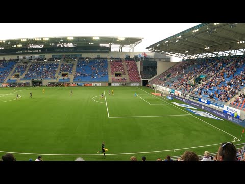Thomas Lehne Olsen 2-0 scoring for Lillestrøm mot Vålerenga i derbyet 11. juli 2021