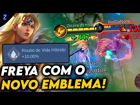 Freya gets 22 kills with the new Soldier Emblem! - Freya Gameplay | Mobile Legends