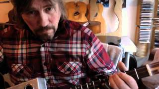 In The Pines (Leadbelly, Kurt Cobain Nirvana) on cigar box guitar