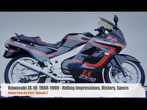 Kawasaki ZX-10 Review (1988-1990) - History, Specs, Top-Speed!