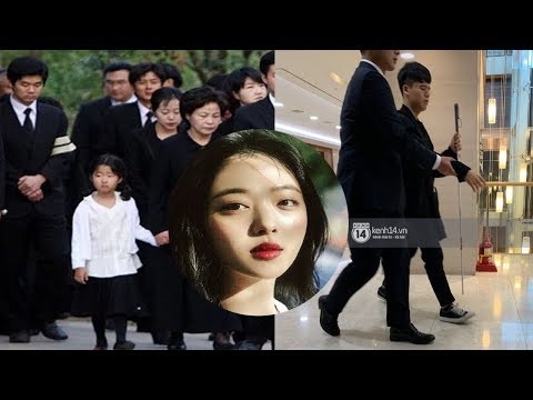 Heartbreaking moment  blind fans to Sulli funeral-Many fans gathered to visit the artist!