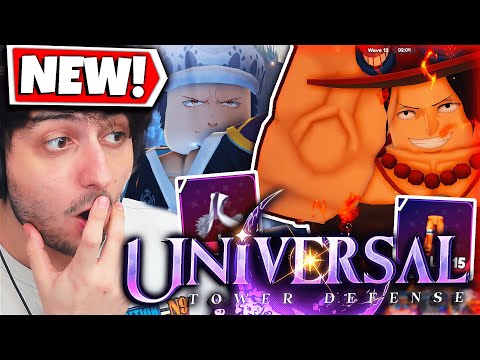Becoming PRO with OP Mythics in NEW Universal Tower Defense Roblox