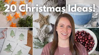 20 Christmas Crafts, Gifts, and Decor Ideas to Start the Season