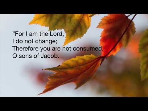 Malachi Malaquías 3:6