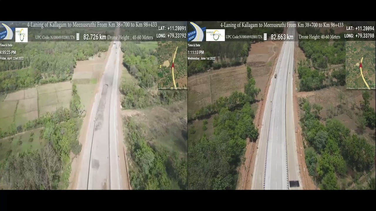 Kallagam to Ministruite Side By Side Part 2 April  2022