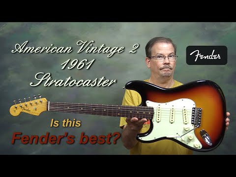Fender American Vintage II 1961 Stratocaster.  Is this Fender's finest Strat?