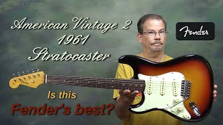 Video thumbnail for Fender American Vintage II 1961 Stratocaster.  Is this Fender's finest Strat? by pearlandGUITARIST