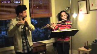 Flute duet 2  Andantino - Devienne