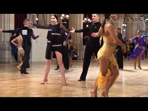 Vienna Dance Concourse 2019 - Senior I Latin Chacha Quarter Final WDSF - 13 April 2019
