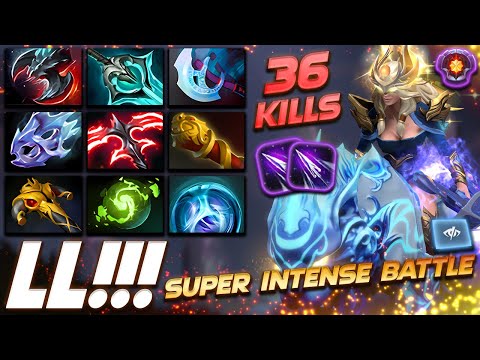 LL!!! Mirana 36 Frags Super Intense Battle - Dota 2 Pro Gameplay [Watch & Learn]
