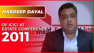Hardeep Dayal of ICICI at Estate Conference 2011  image