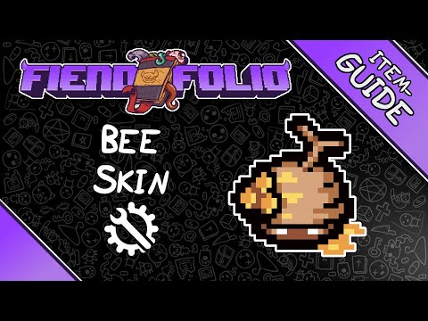 Bee Skin - FIEND FOLIO Item Guide - The Binding of Isaac Mod
