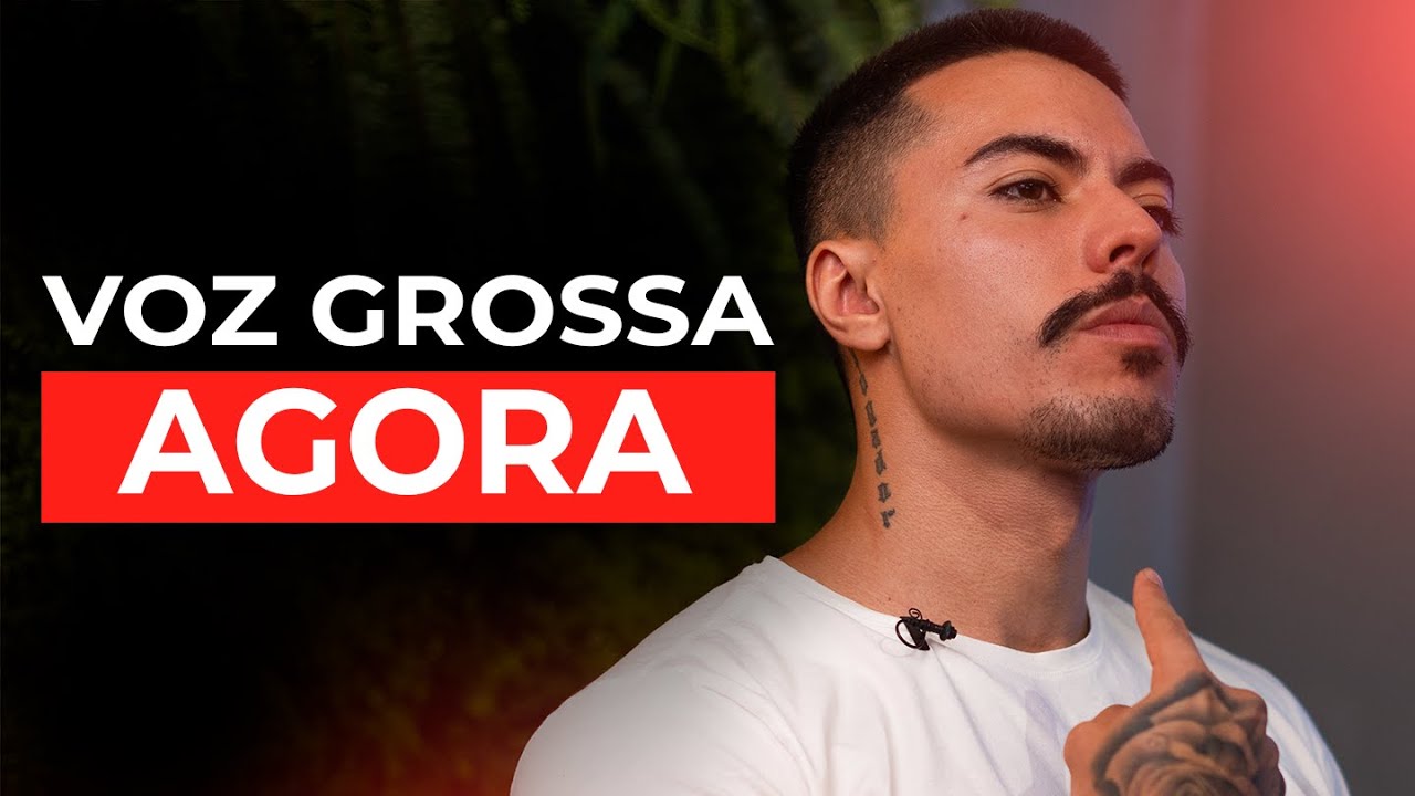 3 TRUQUES PARA TER UMA VOZ 10X MAIS MASCULINA E ATRAENTE
