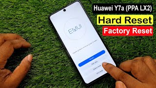 Huawei Y7a Hard Reset | Huawei Y7a (PPA LX2) Factory Reset | Pattern Unlock (Without Pc)