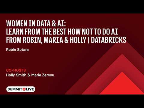 Watch: How AI Projects Fail: Women in Data Share What Kills Enterprise AI