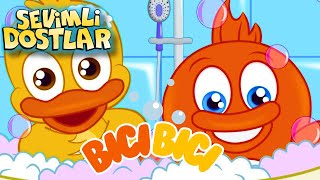 Bıcı Bıcı Yap🧼 Sevimli Dostlar Bebek ve Çocuk Banyo Şarkıları🛀🏼 Adiseb