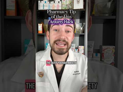 ANXIETY HACK that won’t need daily medications?!? Pharmacist Reviews #mentalhealth #anxiety