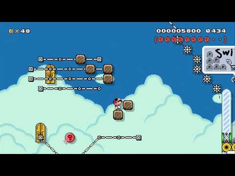 ONLY hold ↑ ↓ or NOTHING by Hypersønic - SUPER MARIO MAKER - NO COMMENTARY 1AU 1AV