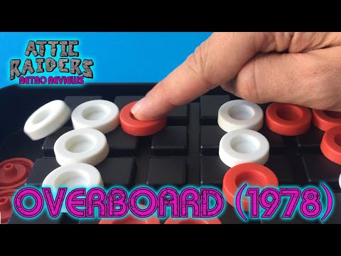 Overboard (1978) by Lakeside - Abstract Strategy Vintage Board Game Review - Action GT
