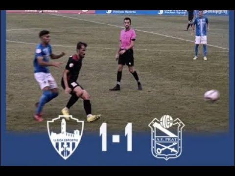 Resumen Lleida Esportiu 1 vs 1 AE Prat - Jornada 1   2ª RFEF