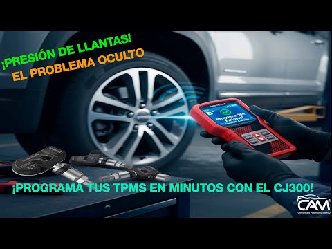 PROGRAMACION DE SENSORES TPMS CON CJ300