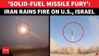 Download lagu Iran Unleashes SOLID-FUEL Missile Barrage, US And Israeli Sites 'Hit Hard'; 'MORE ATTACKS...' mp3