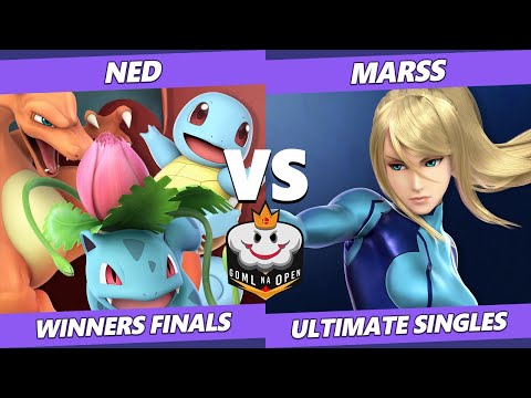 GOML NA Circuit Finale Winners Finals - Marss (ZSS) Vs. Ned (Pokemon Trainer) Smash Ultimate SSBU