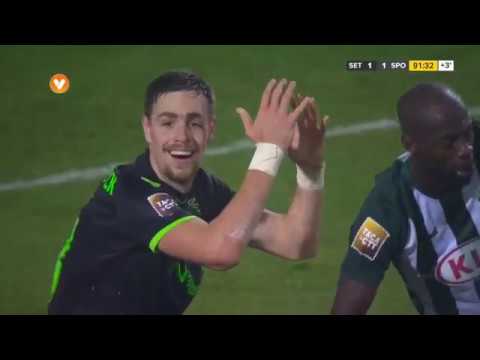 V. Setúbal x Sporting: Grande penalidade sobre Edinho