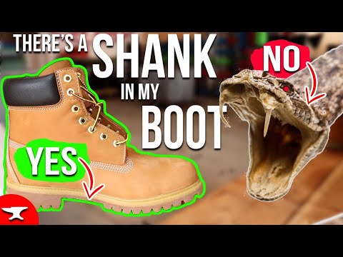What is a Shank? - (Boot Shank) - Why do boots need a shank?