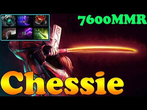 Dota 2 - Chessie 7600 MMR Plays Juggernaut Vol 1 - Ranked Match Gameplay!