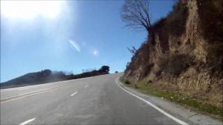 preview picture of video 'Motorcycle cruser ride Hwy 18,Rim of the World,Big Bear City,Hwy 38 pt. 2'