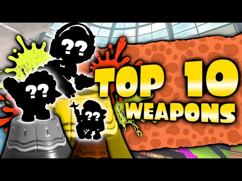 Top 10 BEST Weapons In Splatoon 3