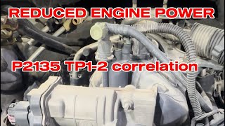 P2135- THROTTLE POSITION 1-2 CORRELATION, P0220 , P1516 - REDUCED ENGINE POWER, GMC-CHEVY-CADILLAC