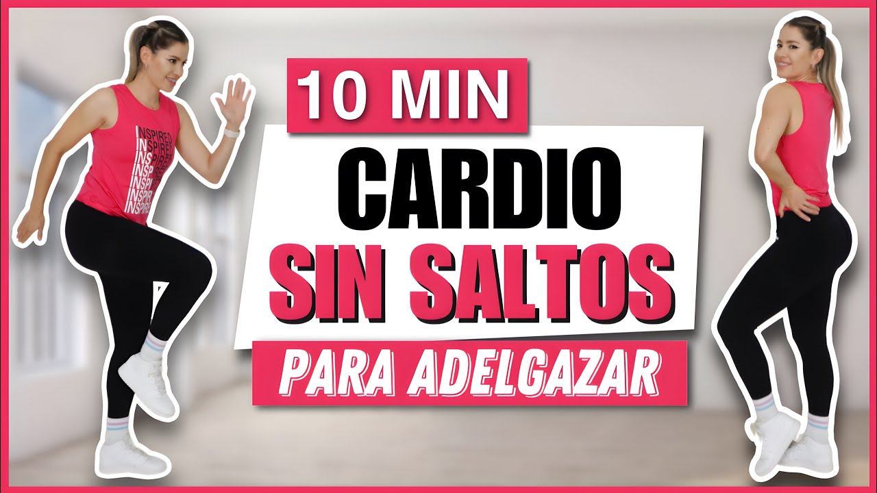 CARDIO SIN SALTOS PARA ADELGAZAR RÁPIDO | Cardio sin impacto | NatyGloss Gym