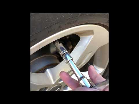 How to remove corroded aluminum tire valve cap