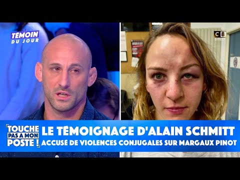 The testimony of Alain Schmitt, accused of domestic violence against his partner, Margaux Pinot