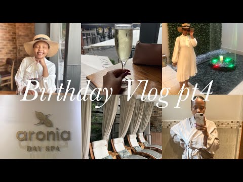 FINAL BIRTHDAY VLOG|| SPA DAY AND LUNCH|| KWETSE PHETLA   #ROADTO1K