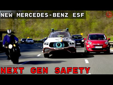 Futuristic Mercedes-Benz GLE ESF 2019 SUV – Latest Safety Features